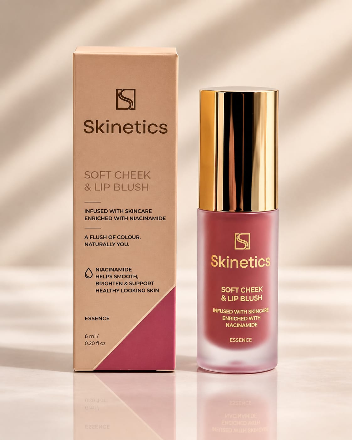 Skinetics Soft Cheek & Lip Blush — Complete 4‑Shade Bundle