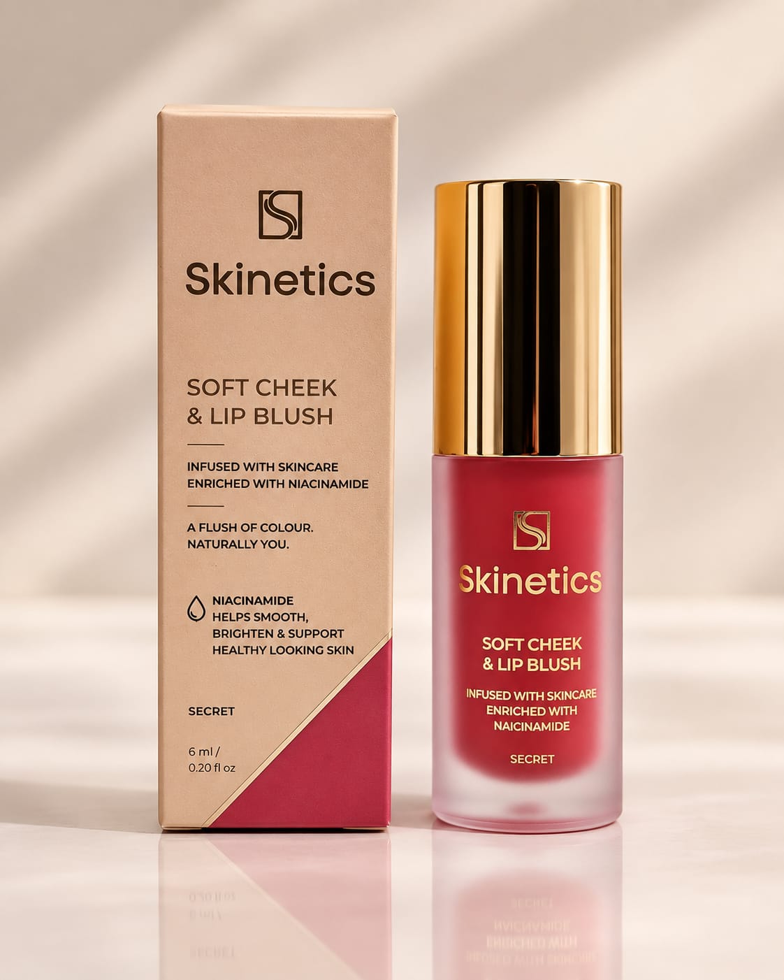 Skinetics Soft Cheek & Lip Blush — Complete 4‑Shade Bundle