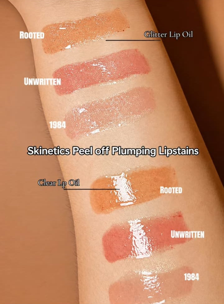 Lip Stain & Oil Duo ✨ (Fuller-Looking Tint + Gloss Finish)