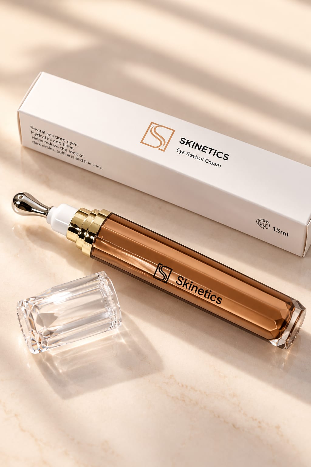 Skinetics Eye Revival Cream  — Daily Brightening & Smoothing | Results in 8–18 Weeks