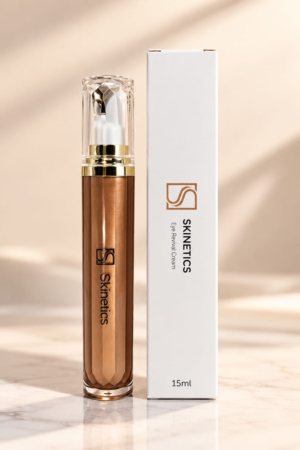 Skinetics Eye Revival Cream  — Daily Brightening & Smoothing | Results in 8–18 Weeks